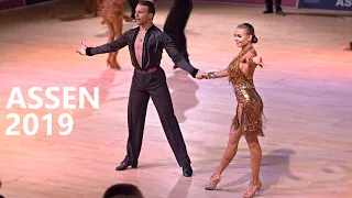 Dorin Frecautanu & Marina Sergeeva (MDA) | Assen 2019 | Professional Latin - R2 Cha-cha-cha