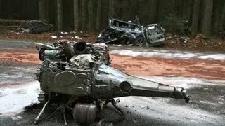Heftig: Ferrari-Fahrer überlebt Horror Crash - 30.03.2013