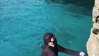 Акула съела мужика