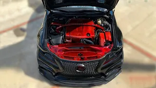 Painting The Engine Bay In A Lexus IS!