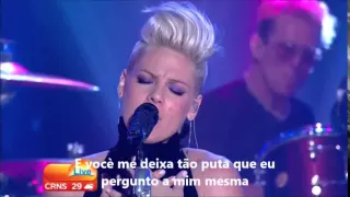 P!nk - True Love (Legendado) HD - Live On Today