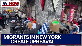 Migrants in New York: Republicans slam New York City plan for migrants as tensions rise