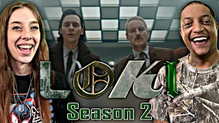 LOKI | SEASON 2 | OFFICIAL TRAILER | REACTION | WILL WE GET A NEW KANG? | MCU | THIS LOOKS AWESOME🤯