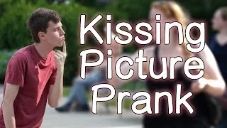 Kissing Picture Prank