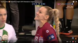 Ferencváros 🆚 Rapid București | EHF Champions League