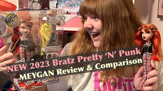 NEW Bratz 2023 Pretty 'N' Punk Re-Release Meygan Doll - Unboxing Review & Comparison