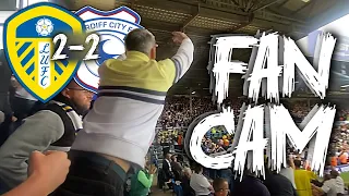 94 MINUTE EQUALISER 😱 FAN CAMS ARE BACK 😁 | LEEDS 2- 2 CARDIFF CITY