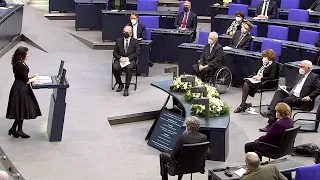 27.01.2021 - Marina Weisband - Gedenkstunde für die Opfer des Nationalsozialismus im Bundestag