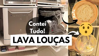 LAVA LOUÇAS: vale a pena? e o custo de energia? (Electrolux LV08B - 8 serviços)