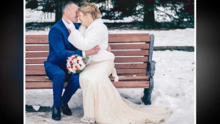 Свадебное слайд шоу Свадебное видео Свадебные зимние фотосессии Wedding LoveStory Slideshow Winter