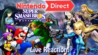 Nintendo Direct 9-13-2018 Live Reaction