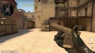 CS GO - GLOCK-18 |Sand Dune - Gameplay - Mirage