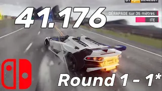 [Lamborghini SC20] GRAND PRIX - Round 1 [1*] : 41.176 [Asphalt 9 Switch]