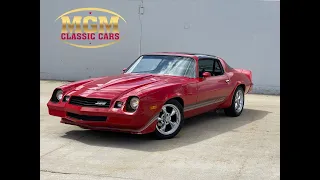 1981 Chevrolet Camaro z/28 Pro Touring-$42,500.00