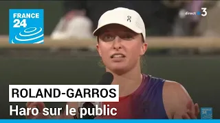 Roland-Garros : haro sur le public • FRANCE 24