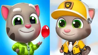 Talking Tom Splash Force vs Talking Tom Bomb Raider Gameplay