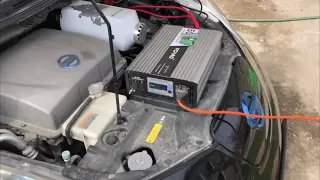 Отключили свет? Nissan Leaf вместо генератора! Power Bank для целого дома!