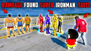 Rampage Found Super Ironman Suits With Shinchan🥳🎉In GTA5 #gta5telugu #gta5 #it'srampage