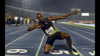 Usain Bolt wins final 100m race in Jamaica in emotional farewell (2017)