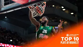 Top 10 Plays | Round 27 | 2023-24 Turkish Airlines EuroLeague