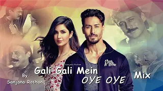 Tiger Shroff and Katrina Kaif - Mix | OYE OYE | Gali Gali Mein - VM | Tribute To Jackie Shroff