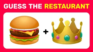Guess the Fast Food Restaurant by Emoji 🍟🤡🍔