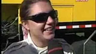Katherine Legge Crash on Road America