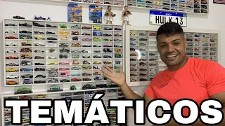 EXPOSITOR LOTADO DE HOT WHEELS TEMATICOS