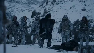 Game Of Thrones - Jon Snow kills Qhorin Halfhand