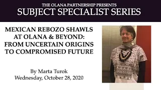 'Mexican Rebozo Shawls at Olana & Beyond' by Marta Turok