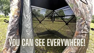 AMAZON REVIEW - GROUND BLIND WITH 270 DEGREES OF VIEWING