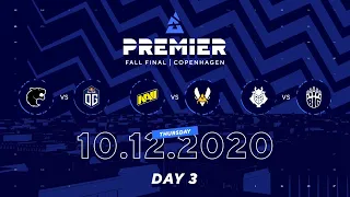 Furia vs OG, Vitality vs NaVi, G2 vs BIG | BLAST Premier Fall Final Day 3