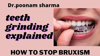 Teeth Grinding Explained & How to Stop Bruxism with (English subtitle)
