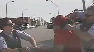 Female officer brutally attacked by suspect high on PCP