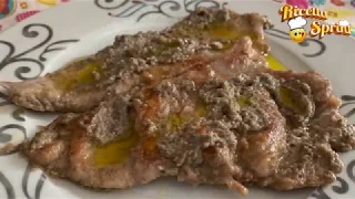 Scaloppine ai funghi con il vino ricetta