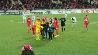 CRAZY PITCH INVADER | Europa League | Spartak Moscow vs. Rapid Vienna