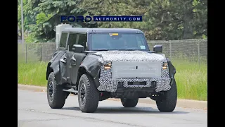 2023 Ford Bronco Raptor Grille Design Confirmed