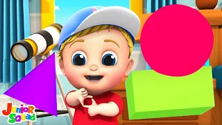 The Shapes Song | Learn Shapes | Nursery Rhymes and Kids Songs | Preschool Learning for Children