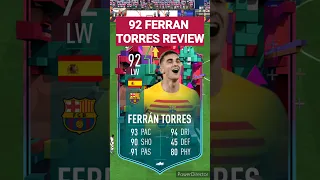 92 Level Up FERRAN TORRES is CRAZY in Fifa 23 #shorts #short #fifa23