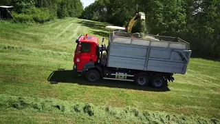 Senáže 2022 - Tatra & Krone & Massey Ferguson & Zetor & New Holland