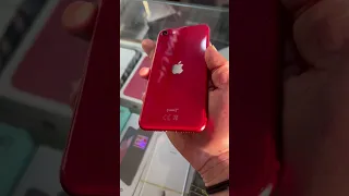 IPHONE SE 2020 RED #youtubeshorts #shorts #apple