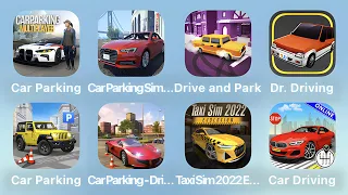 Car Parking, Car Parking Simulator, Drive and Park, Dr Driving and More Car Games iPad Gameplay