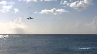 B767 Star Alliance [Air Canada] Landing at St Maarten