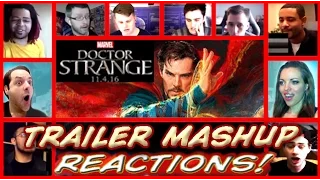 DOCTOR STRANGE Official Trailer 2 Reaction Reactions Mashup near 50 People Comic Con Leaked Footage