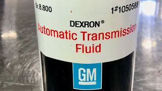 GM Automatic Transmission Fluid - ATF History Part 2