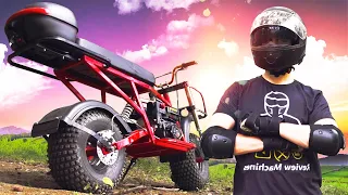 Simplest ATV motorbike. But most comfortable!