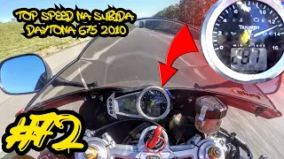 Daytona 675 top speed 287km/h ✊🏍️💨