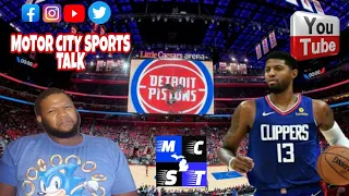 Should Detroit Pistons Trade For Paul George?