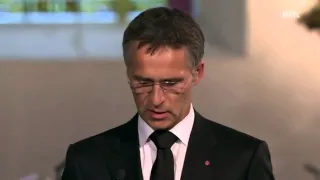 Subtitled speech by Prime Minister Jens Stoltenberg to the victims of the 2011 Norway attacks