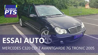 TEST - MERCEDES C320 CDI T AVANTGARDE 7G TRONIC 2005 - FRANCE